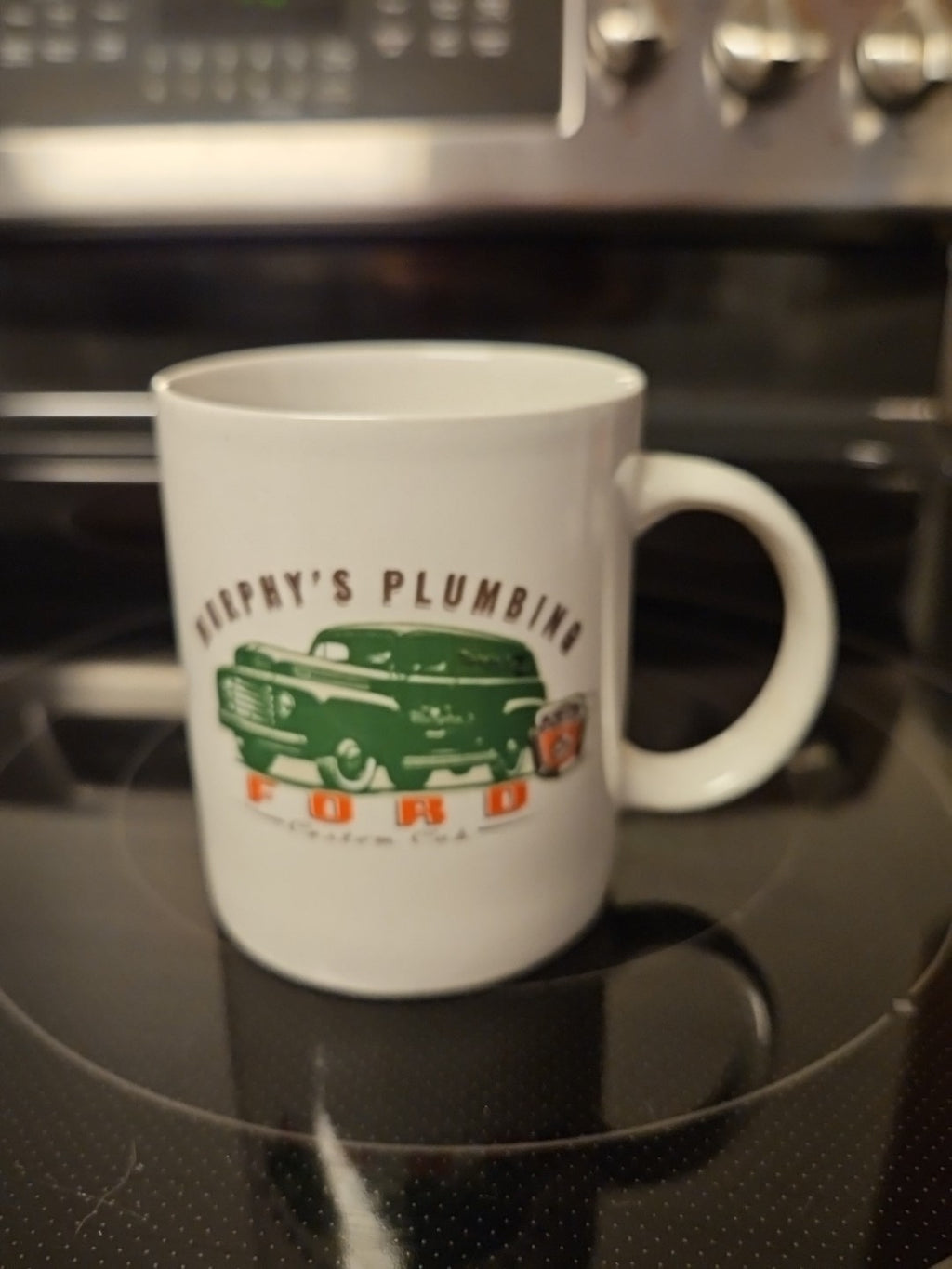 Set of 4 Ford Coffee Mugs - 3 Of F-1 America's Hardest Working Truck & 1 Logo