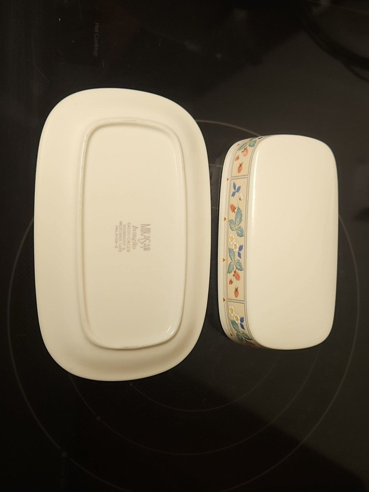 Mikasa Intaglio CAC01/CAC29 Strawberry Hill Butter Dish