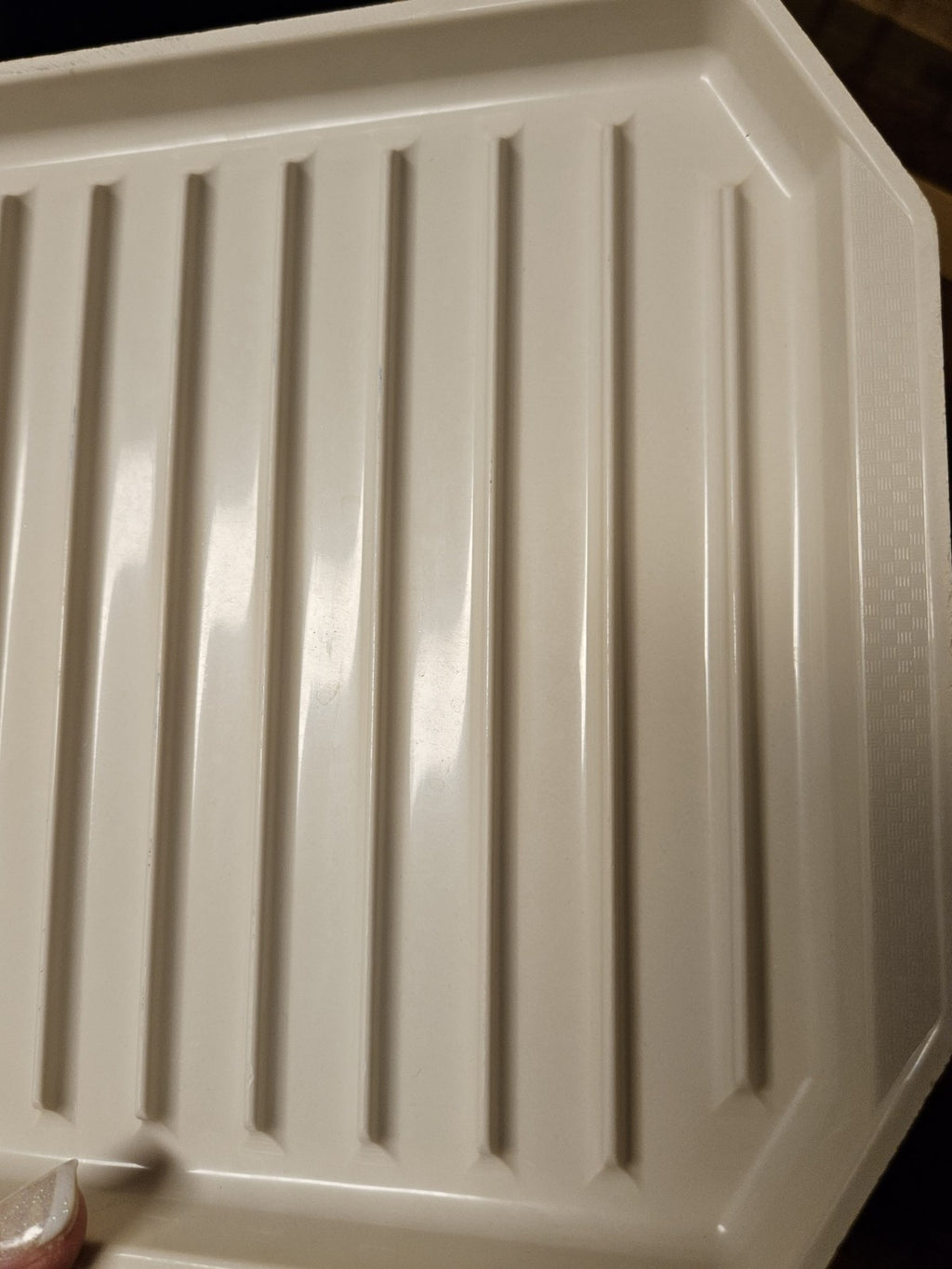 Vintage Anchor Hocking Compact Bacon Rack Freeze Heat & Serve Microwave #592-42