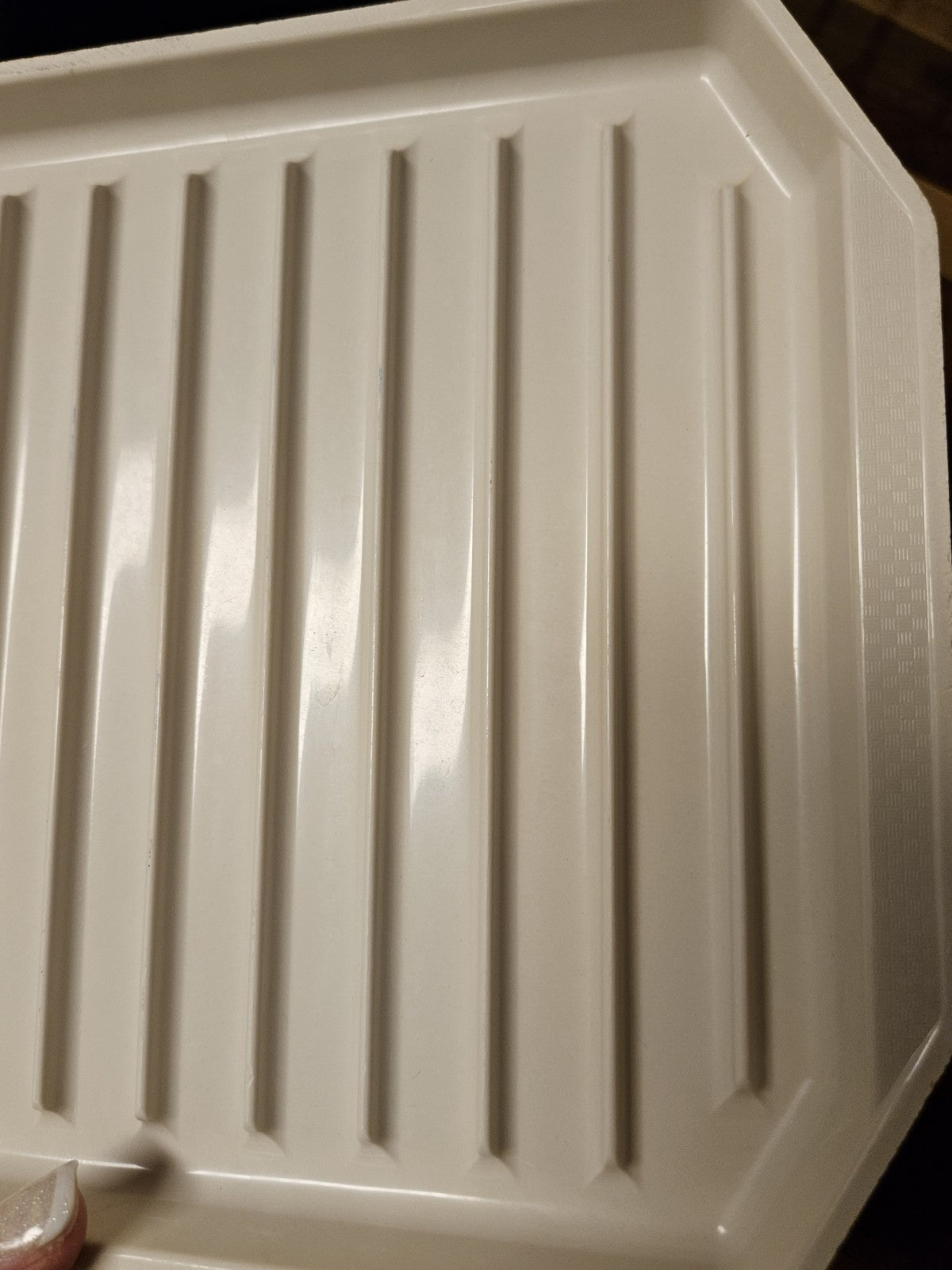 Vintage Anchor Hocking Compact Bacon Rack Freeze Heat & Serve Microwave #592-42