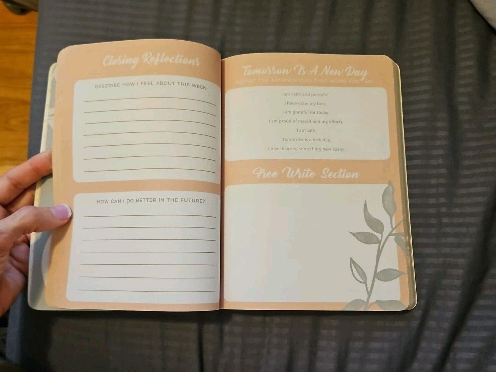 Punch Studio Softcover Guided Journal Retired Lemon Tree Design New