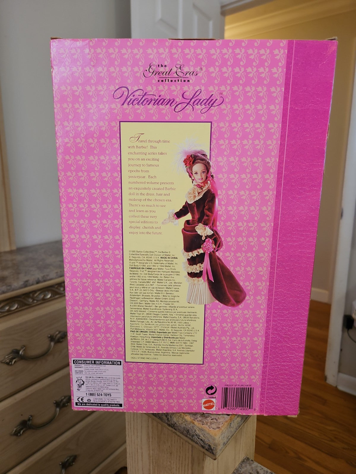 Mattel 1995 Barbie Victorian Lady Fashion Doll Great Eras NRFB/NIB