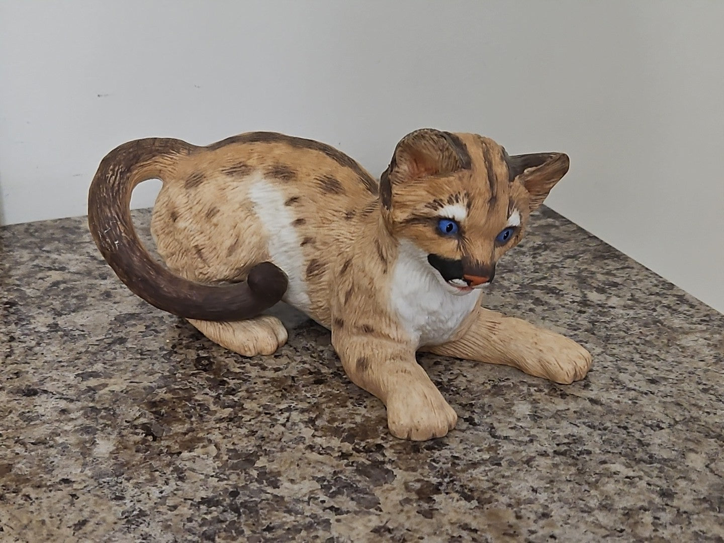 Vintage Lenox Smithsonian Institution 1991 Florida Panther Cub Figurine