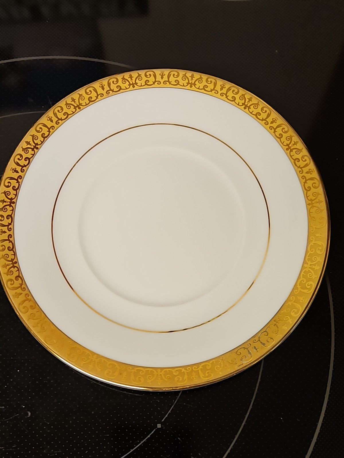 Vintage 1991 Royal Gallery Gold Buffet Cup and Saucer Set Near Mint