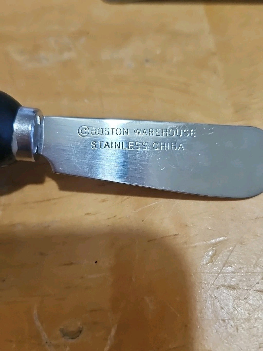 Vintage Boston Warehouse Black Ant Picnic Cheese Knife Set Of 2