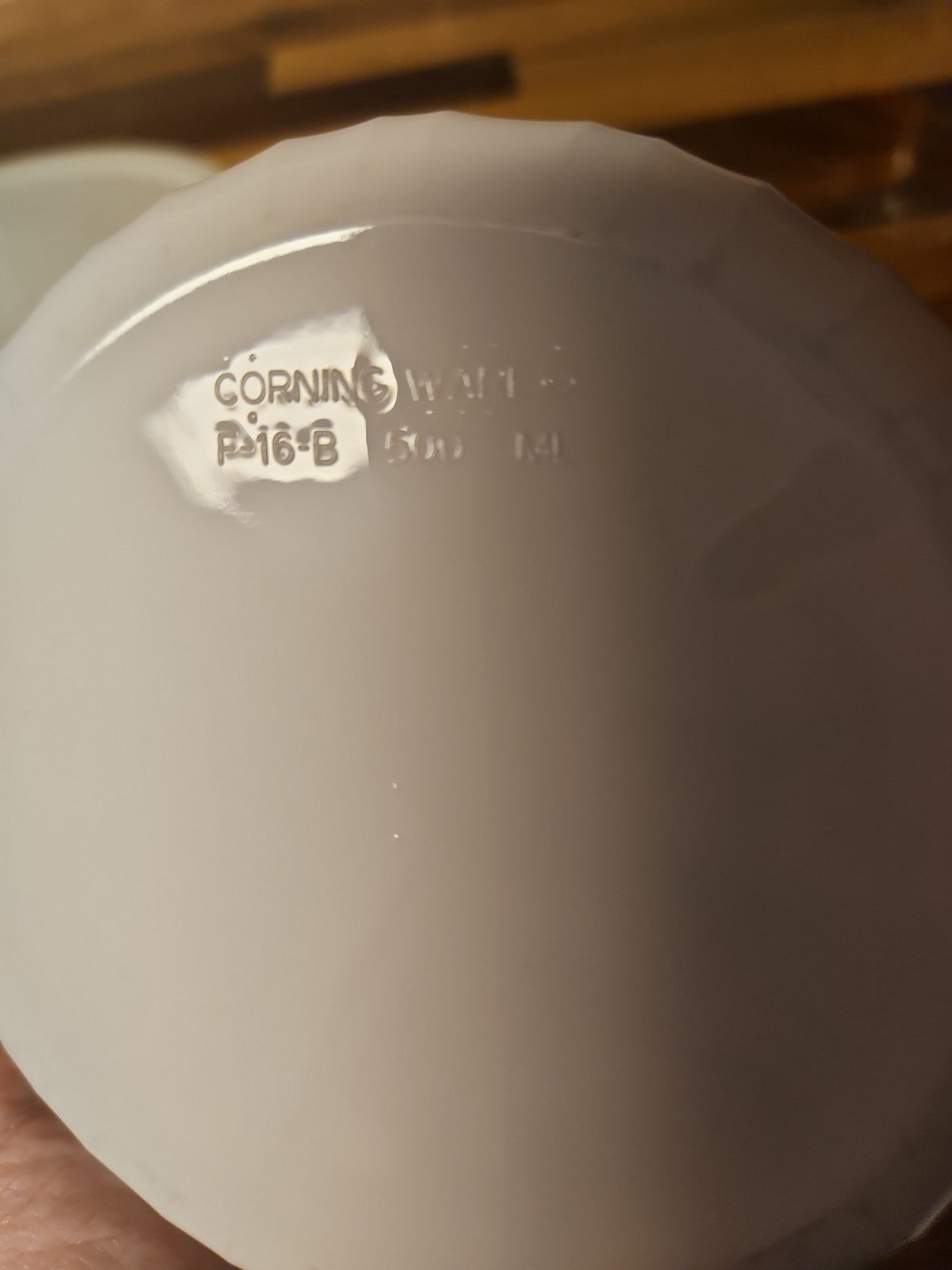 Set Of 2 Vintage Corning Ware French White F-16-B 16oz Casserole Dishes W/ Lids