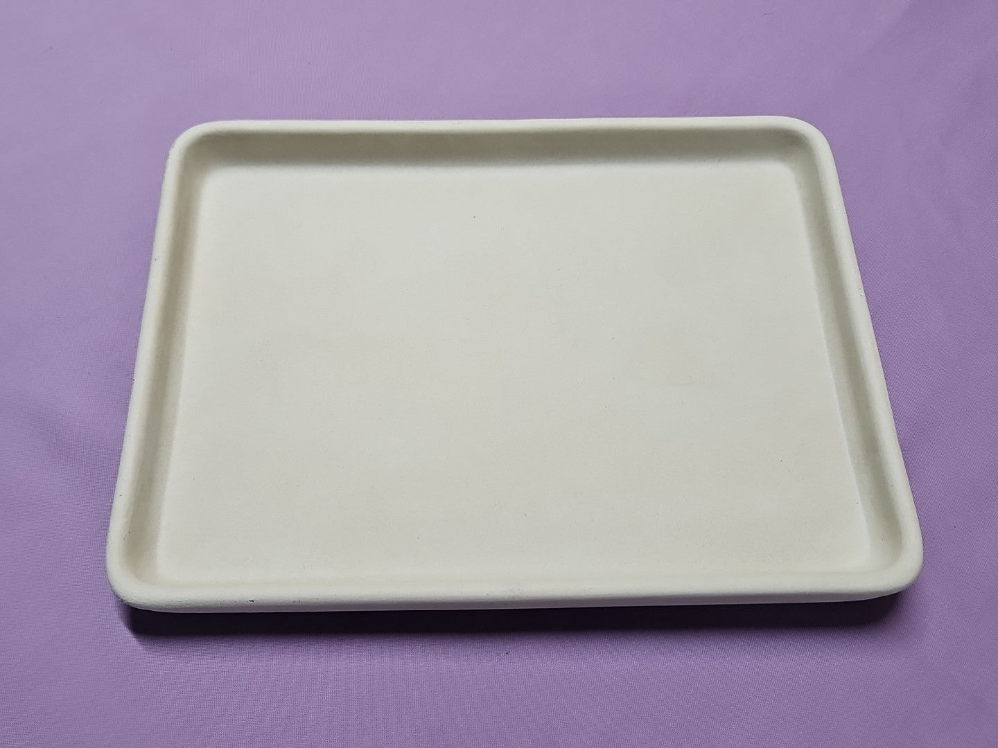 Pampered Chef #601 Family Heritage Stoneware Small Bar Pan Toaster Oven 9.5x7"