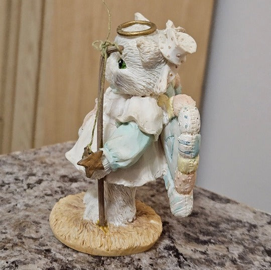 Vintage Calico Kittens by Priscilla Hillman - A Purr-Fect Angel From Above