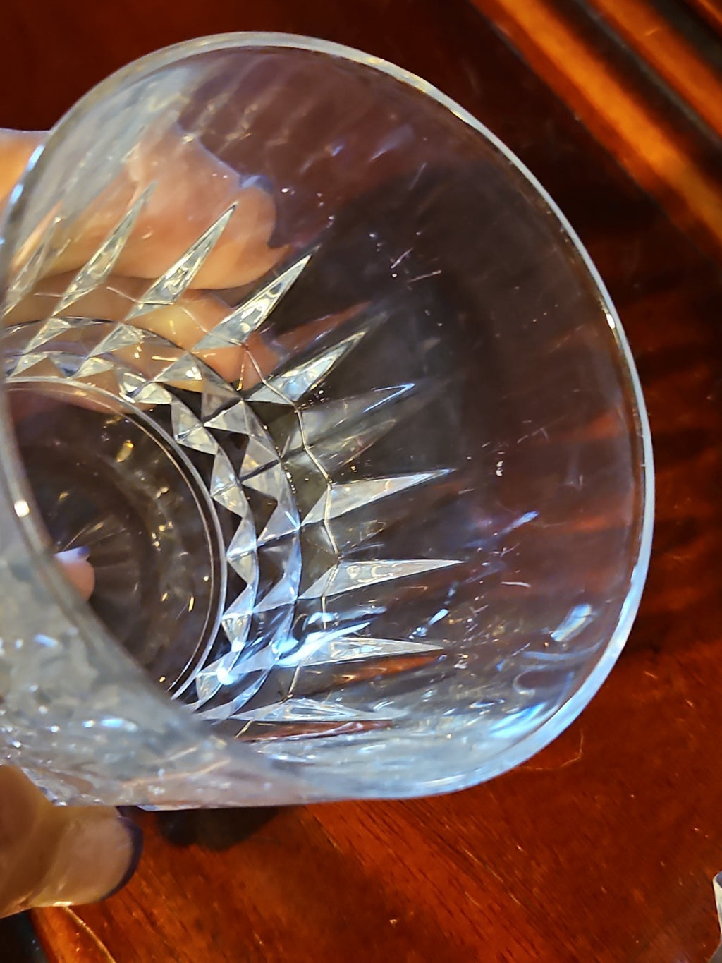Set Of 2 Vintage Cristal D’Arques Tuilleries Villandry Old Fashioned Glasses