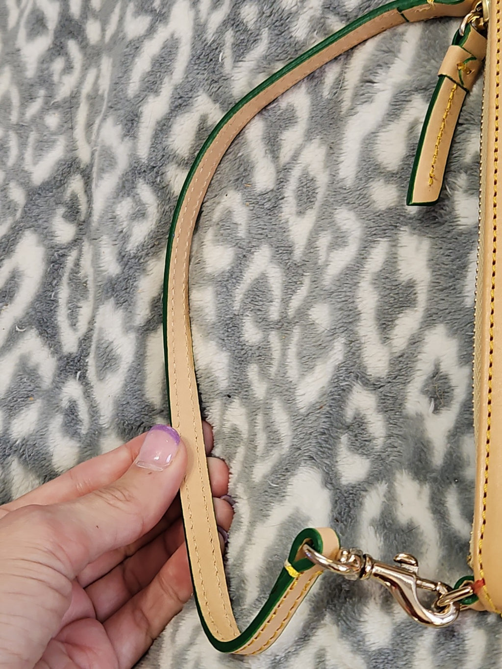Dooney & Bourke Pink And White Tropical Pansies & Hibiscus Basketweave Wristlet