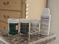 Lot Of 3 New Comotion Embossing Powders .6 oz - Silver, Green & Glitter Plus Ink
