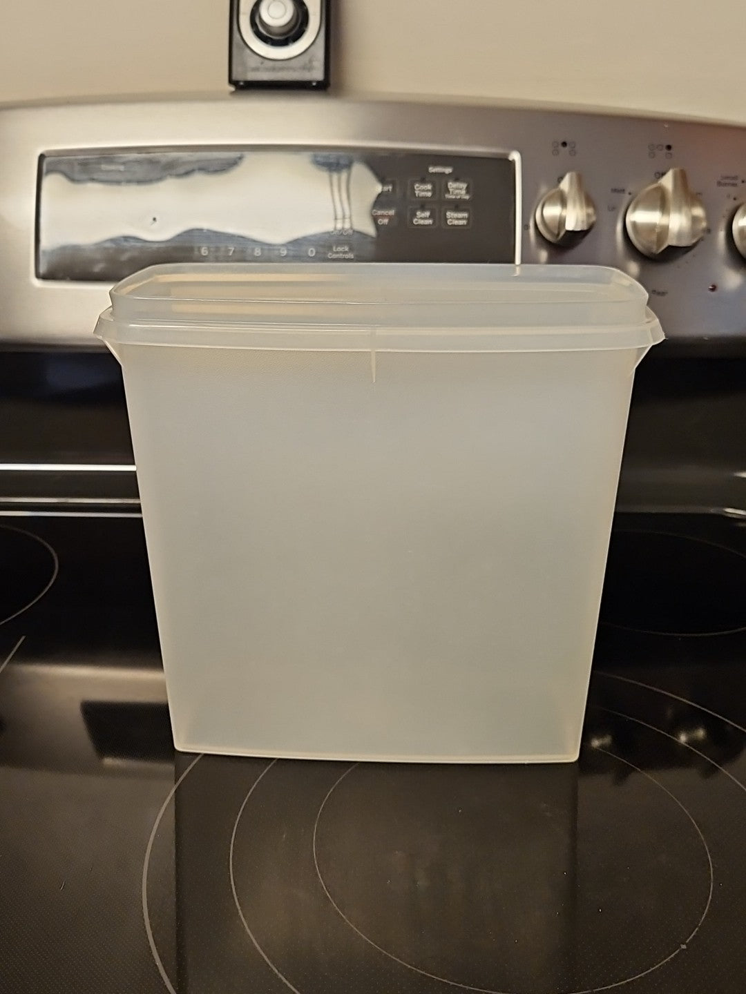 Tupperware #469-14 Rectangular Cereal Dry Goods Storage Container NO Lid