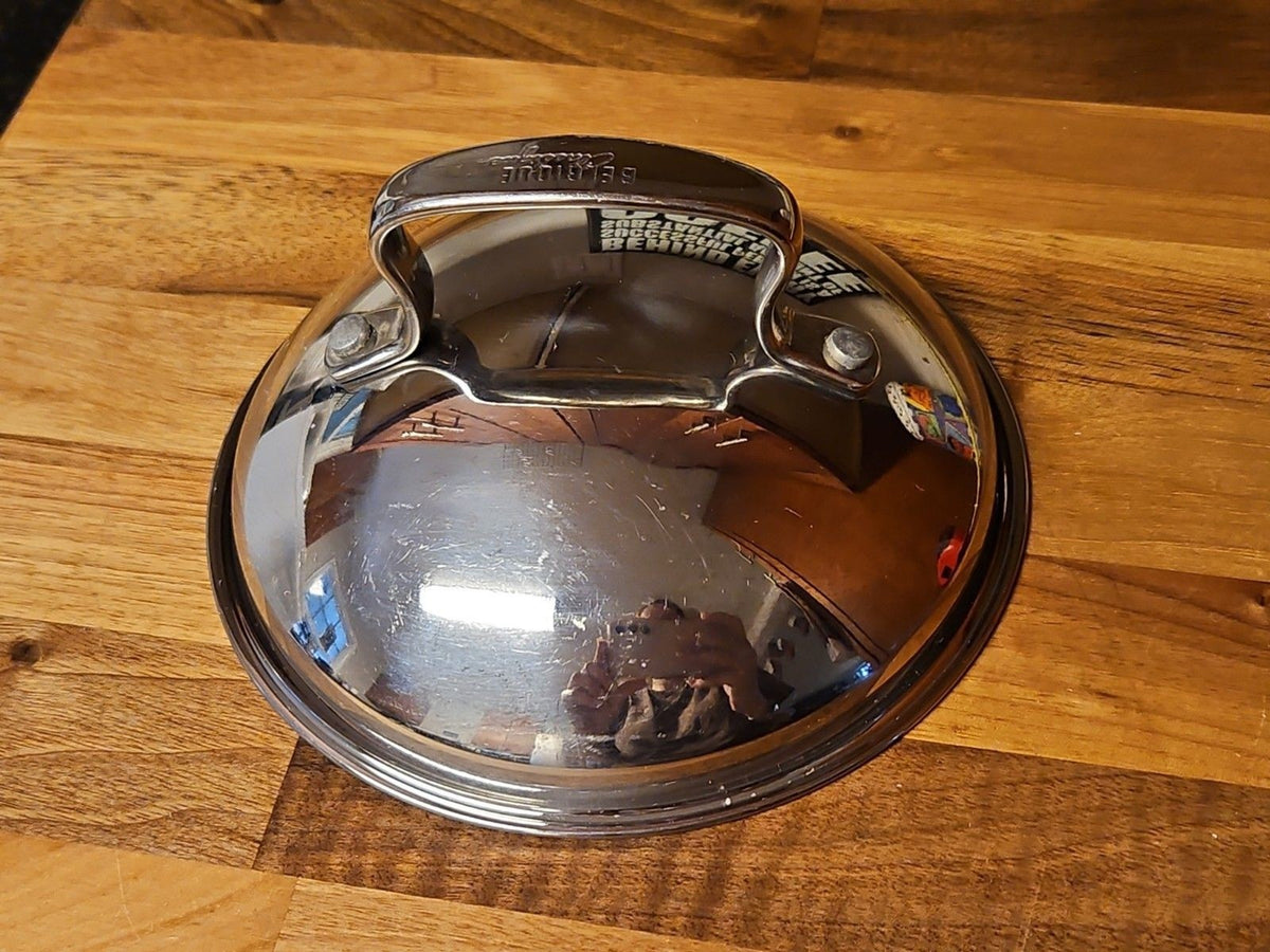Belgique Classique 5.75" Stainless Steel Dome Replacement Lid Only