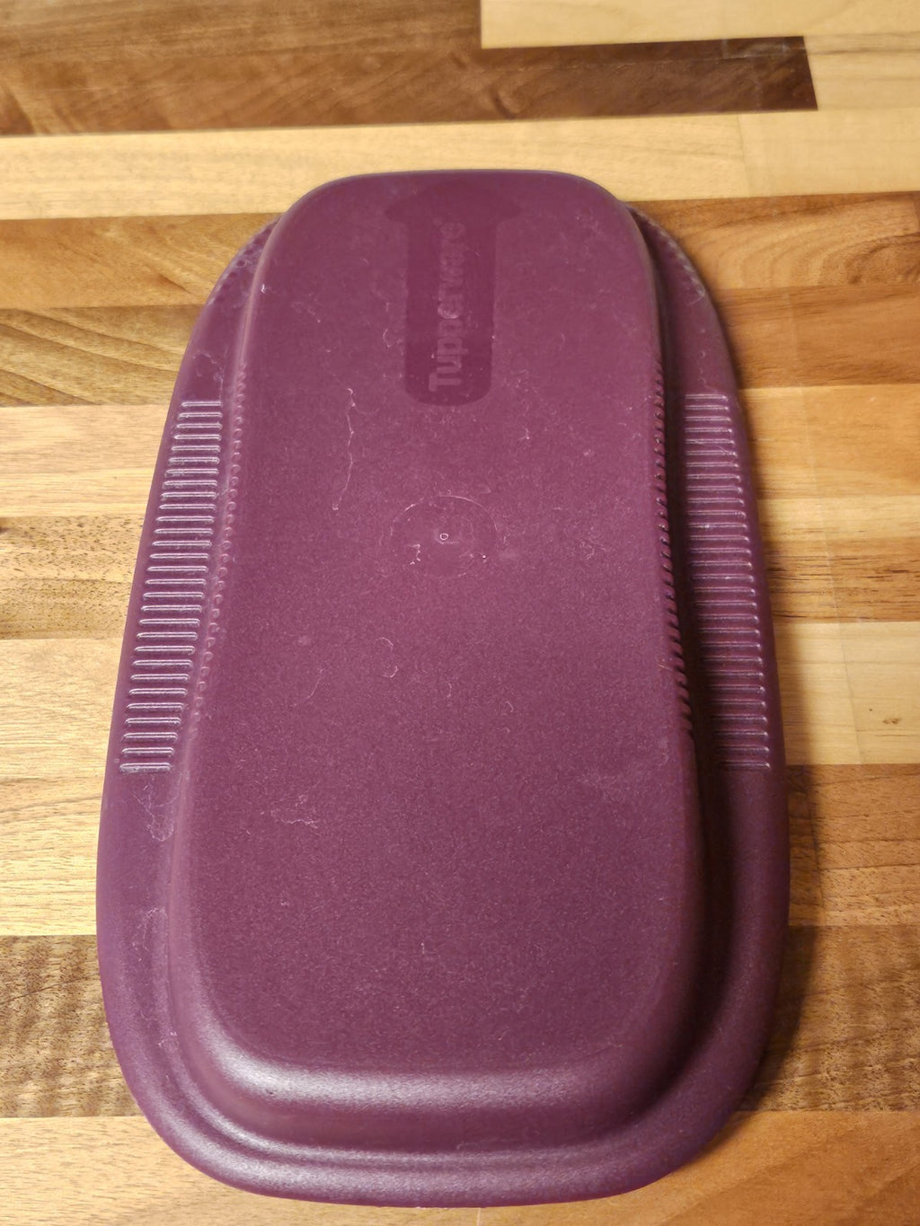 Tupperware Purple Microwave Pasta Maker Steamer Replacement Lid Only 7209A