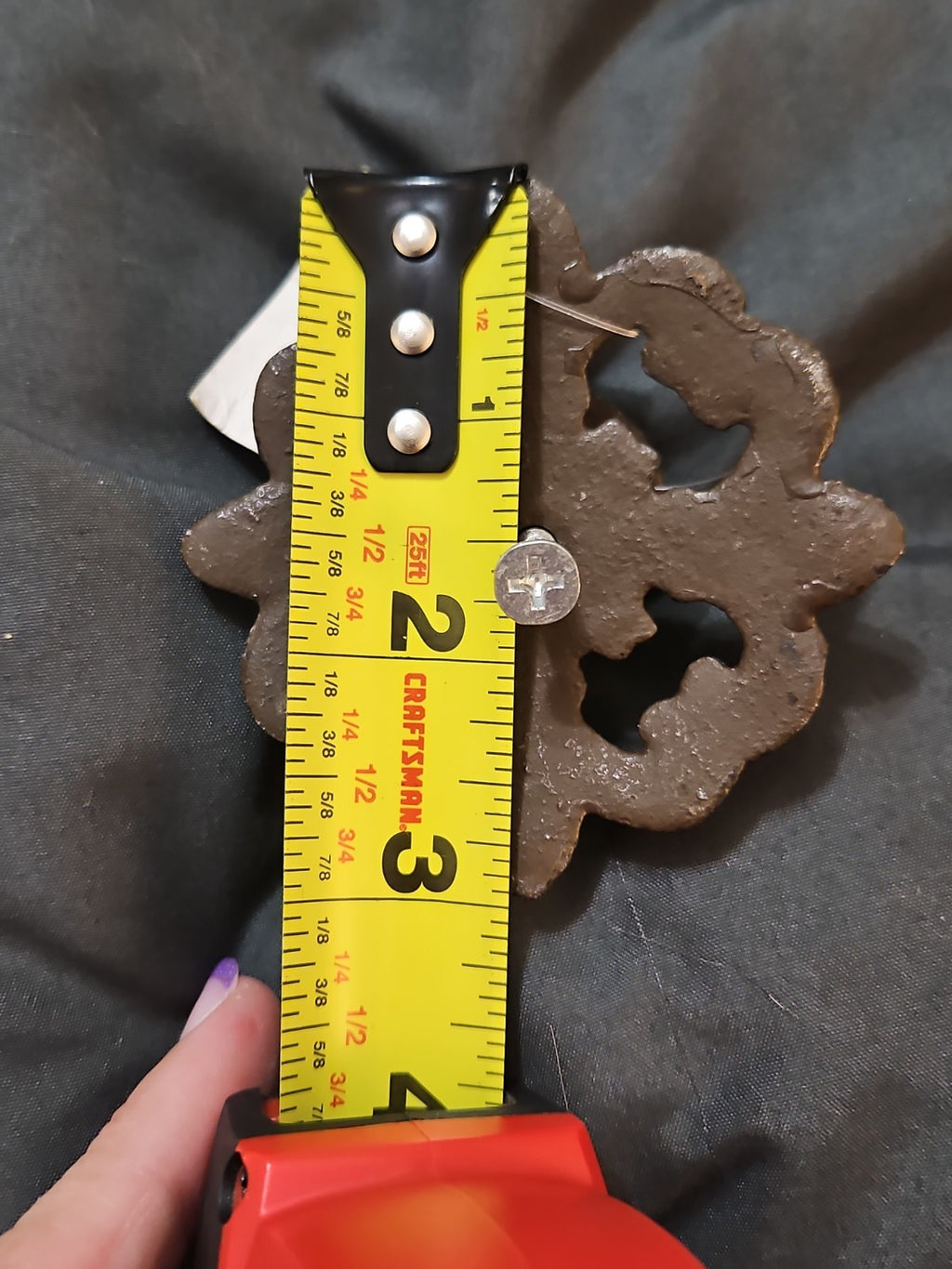 Pair Of 2 NWT Hobby Lobby Faux Vintage Drawer Pull Cabinet Knobs Faux Iron