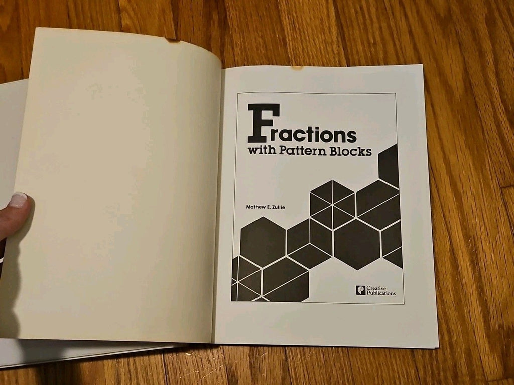 Creative Publications 250 Pcs Plastic Pattern Blocks & 2 Books Learning Set