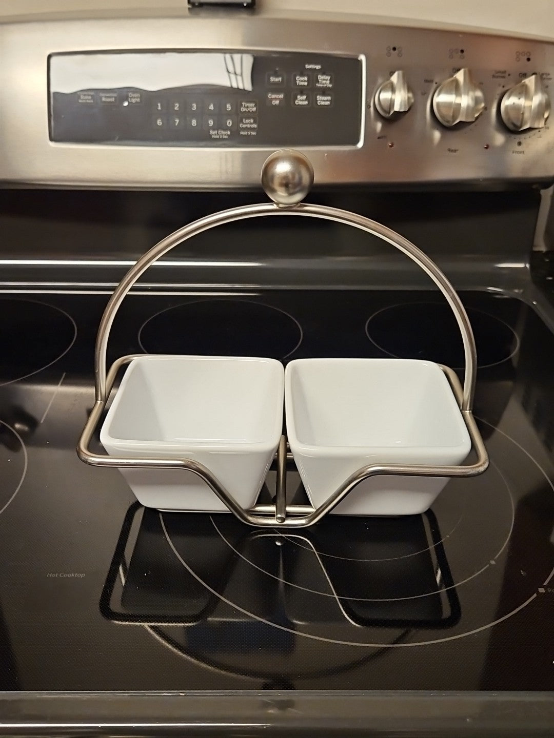 Pampered Chef Simple Additions  3pc Caddy Set With Serving Bowls #808C
