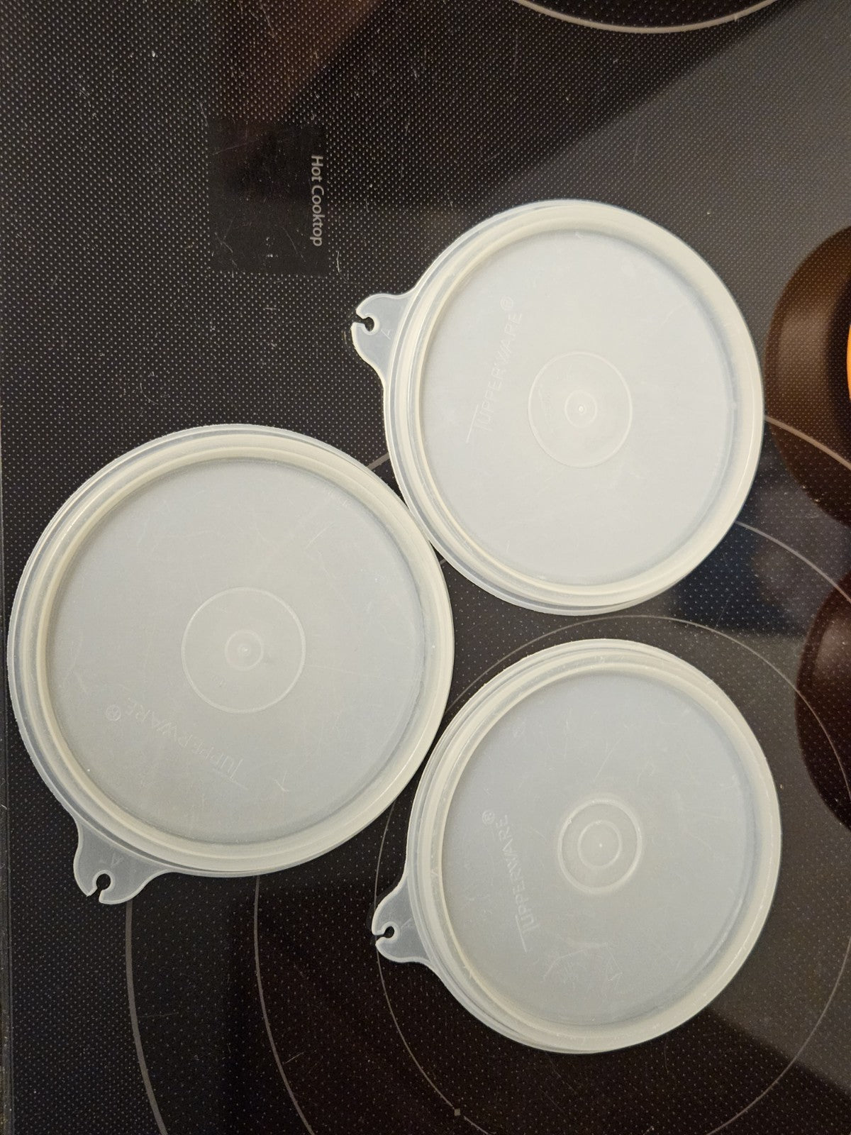 Set Of 3 Vintage Tupperware #1286 Little Wonders Bowls With Lids #215