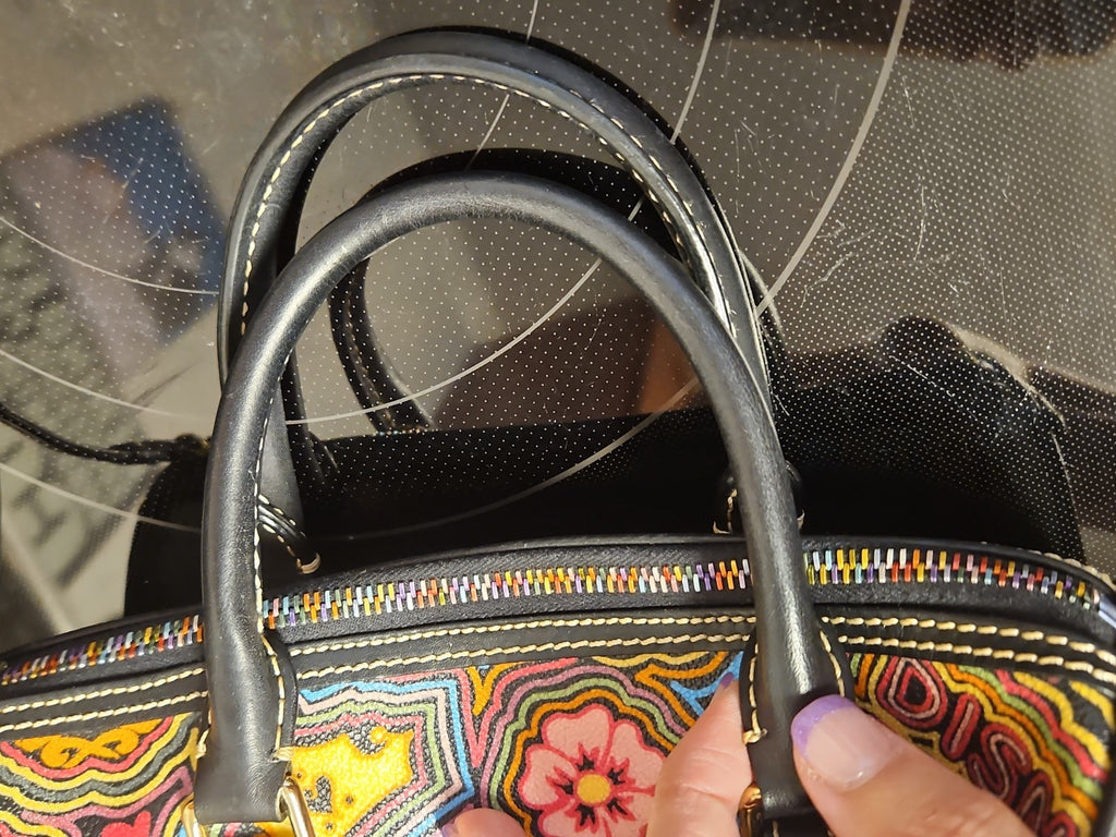Dooney & Bourke 2011 Disney Pop Princess  Satchel EUC With Fantastic Placement!!