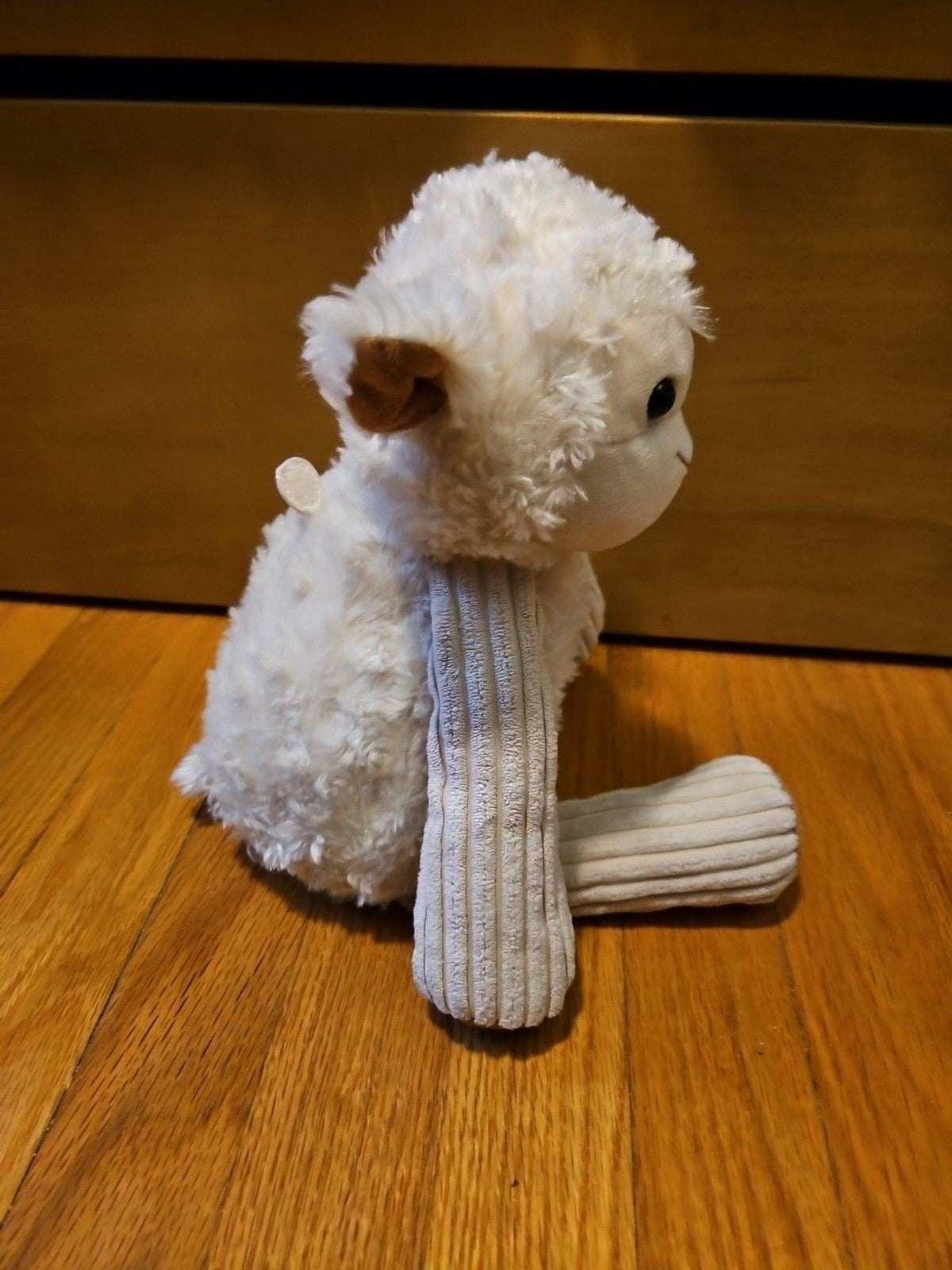 Scentsy Buddy Lenny The Lamb Plush Stuffed Animal Retired Zip Closure
