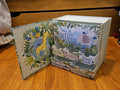 Lady Jayne Ltd Baby's First Keepsake Box Blue & Green Elephant Theme