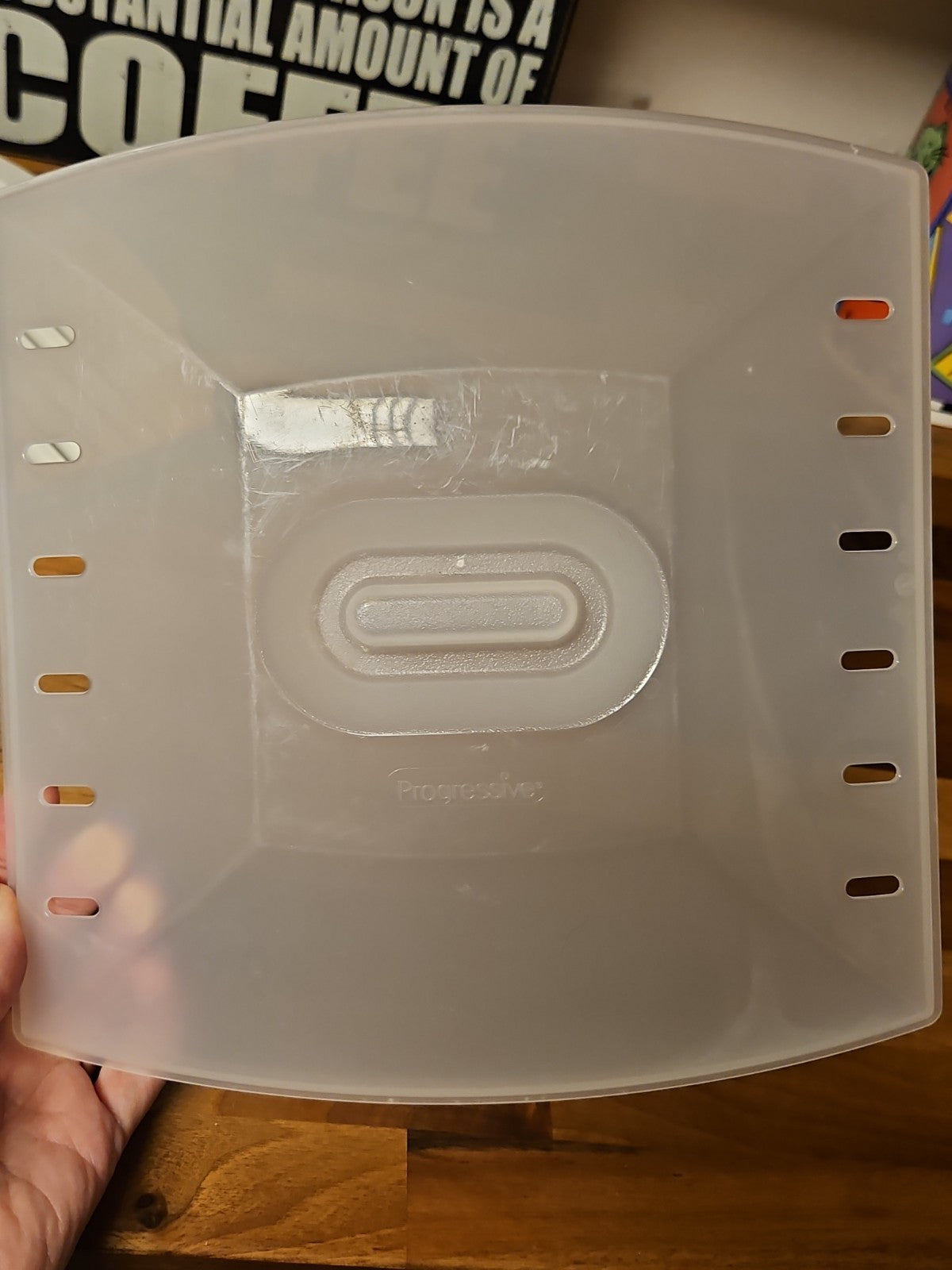 MiracleWare by Progressive Microwave Bacon Tray W Vented Lid 2pc Set D471397