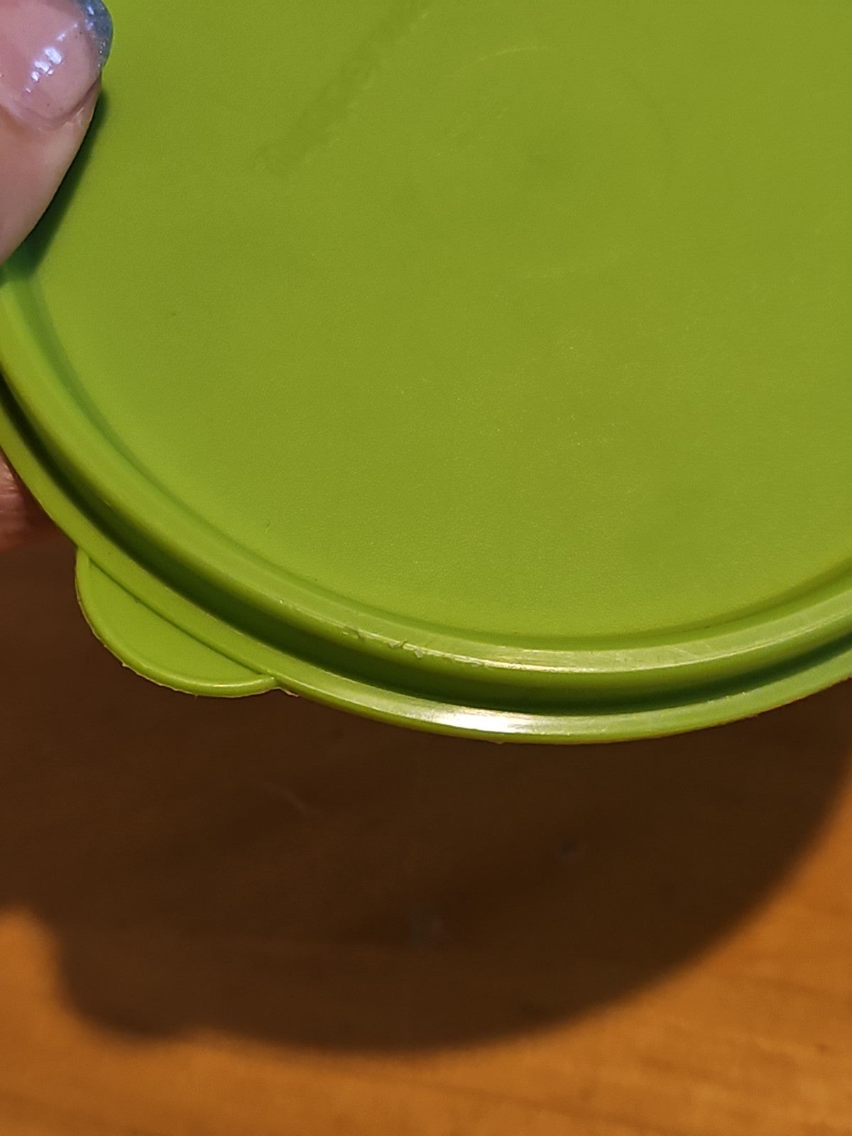 Set Of 2 Vintage Tupperware #1286 Little Wonders Bowls With Lids Green EUC