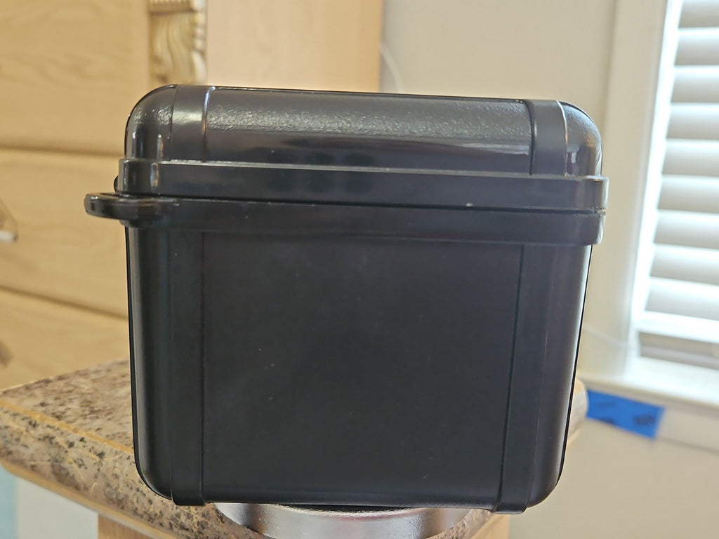 S3 T3500 Water Resistant Hard Case Black With Foam & Magnetic Base