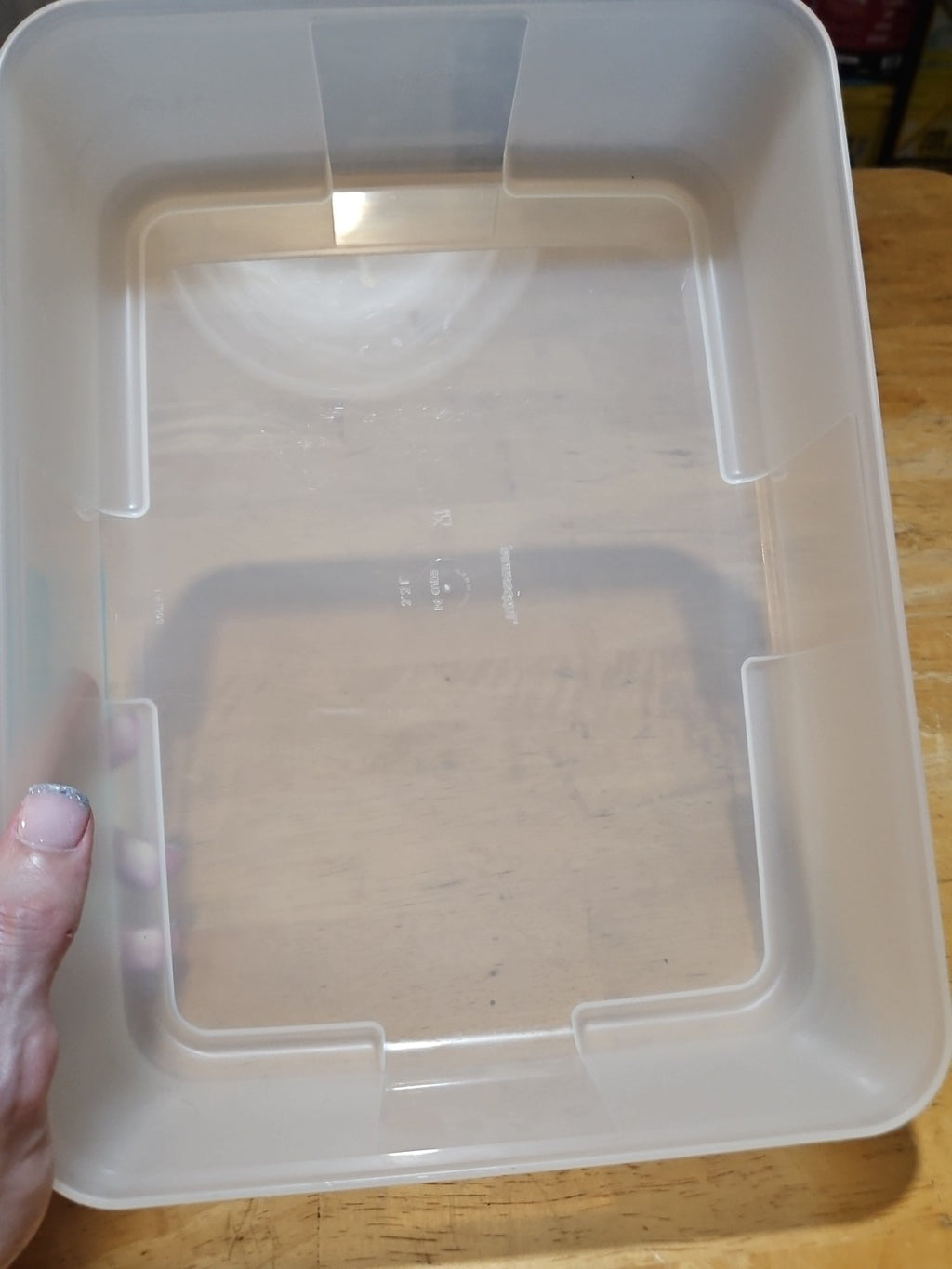 Vintage Tupperware Freezer Mates #2097A W Lid 2095B Turquoise 3.3 L