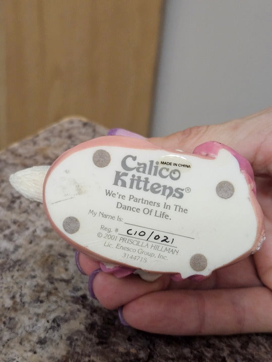 Vintage Calico Kittens by Priscilla Hillman - We're Partners In The Dance Of Lif