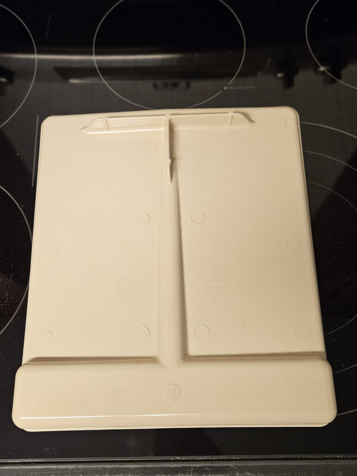 Anchor Hocking MicroWare Microwave Bacon Tray Rack Cooker PM 469-TI VTG