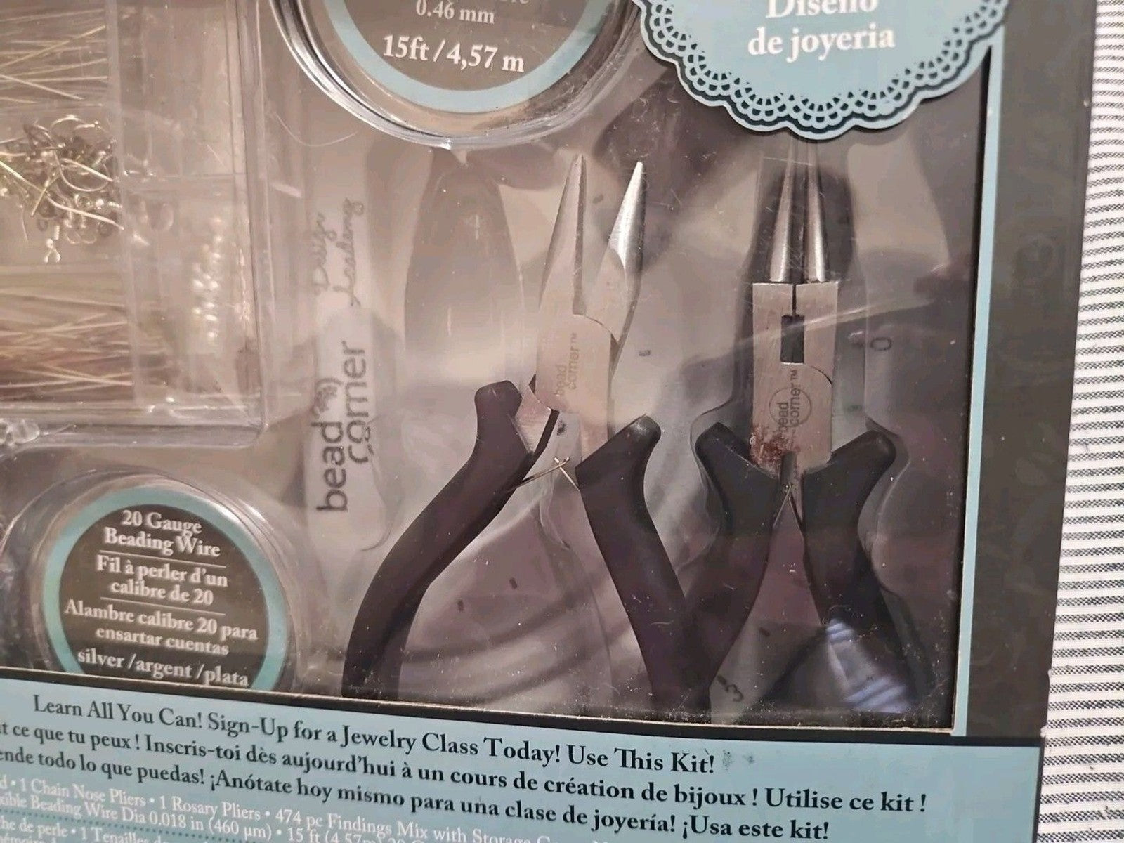NIB Bead Corner Design Academy Jewelry Kit