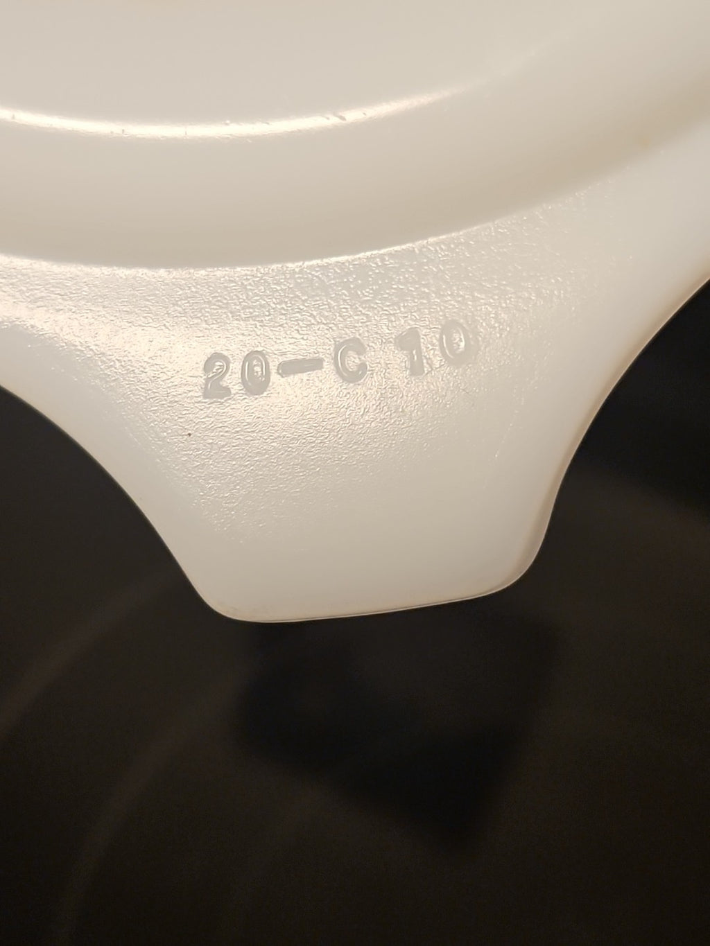 Vintage Pyrex 20-C10 White Milk Glass Sunflower Lid Only