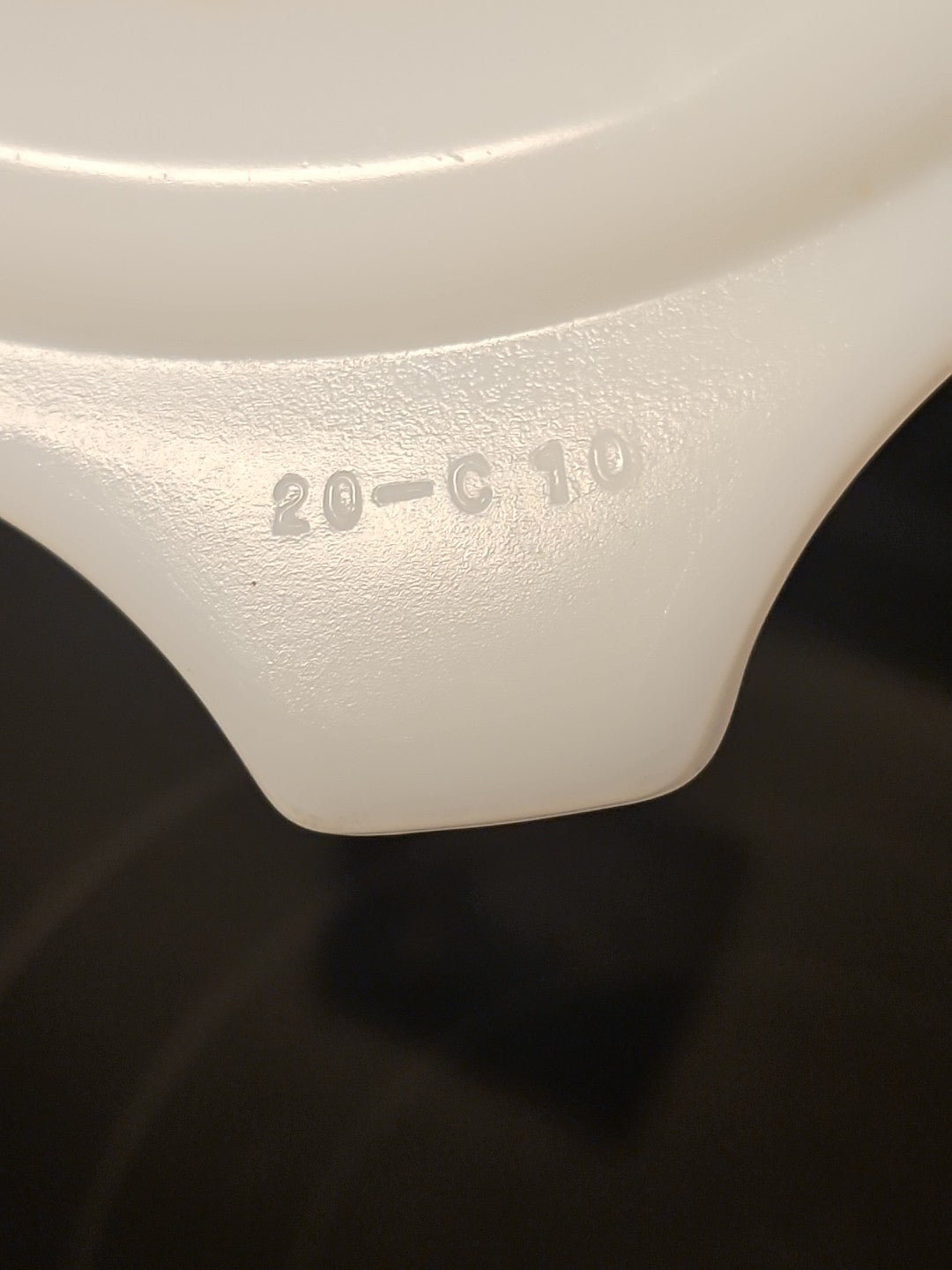 Vintage Pyrex 20-C10 White Milk Glass Sunflower Lid Only