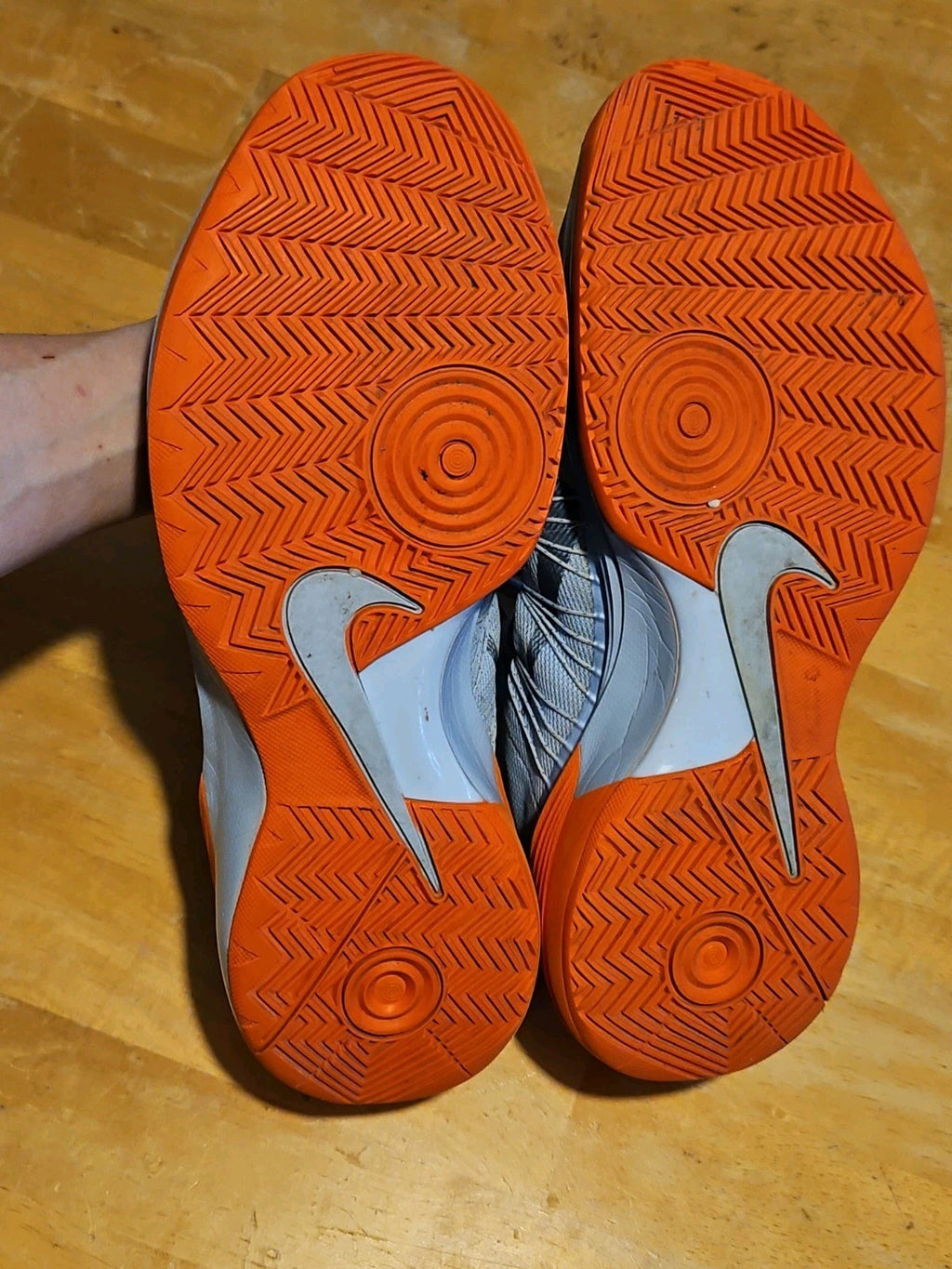 Nike Hyperdunk 2013 Light Armory Blue Team Orange 599537-400 Men Size 10