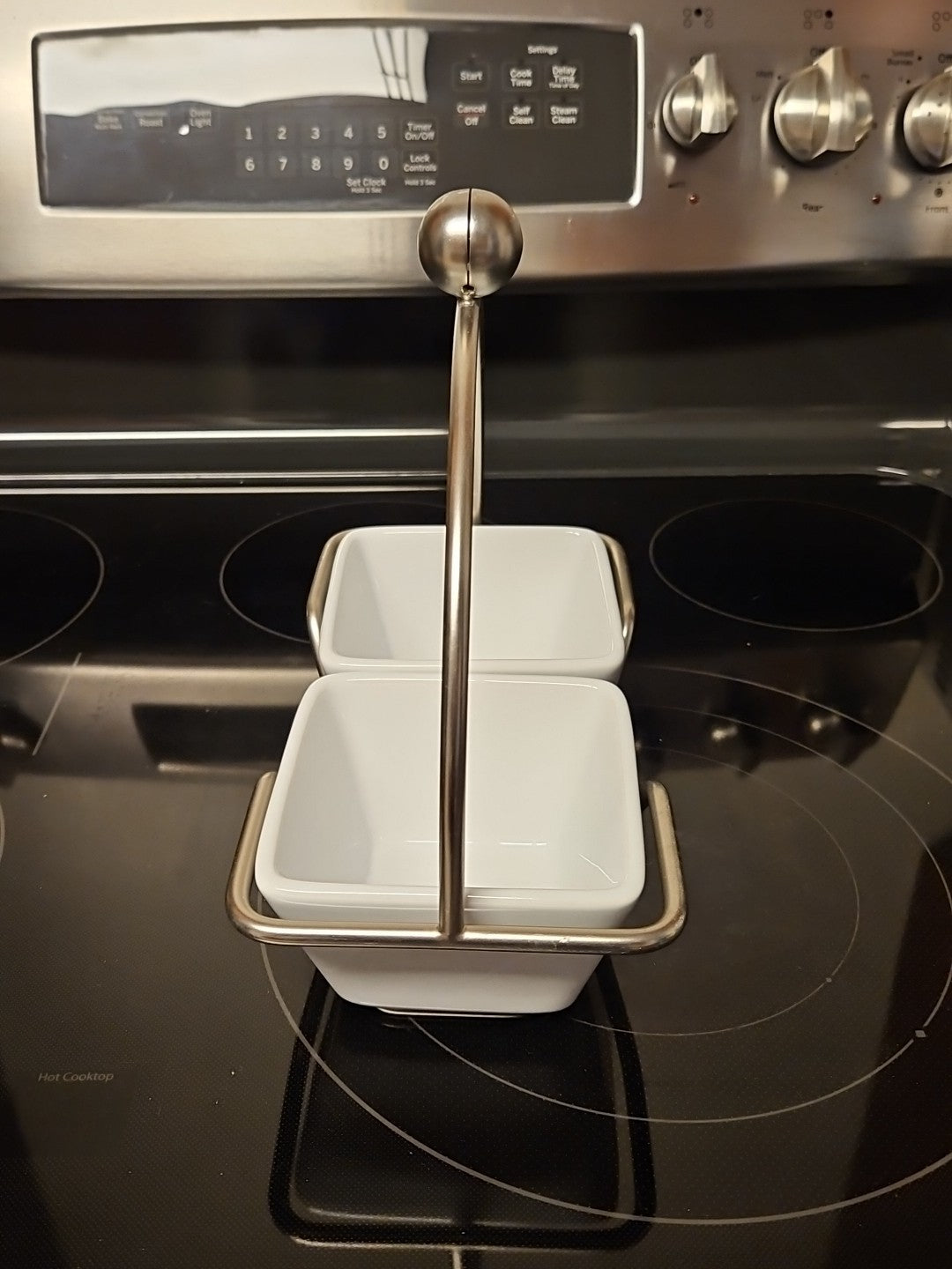 Pampered Chef Simple Additions  3pc Caddy Set With Serving Bowls #808C