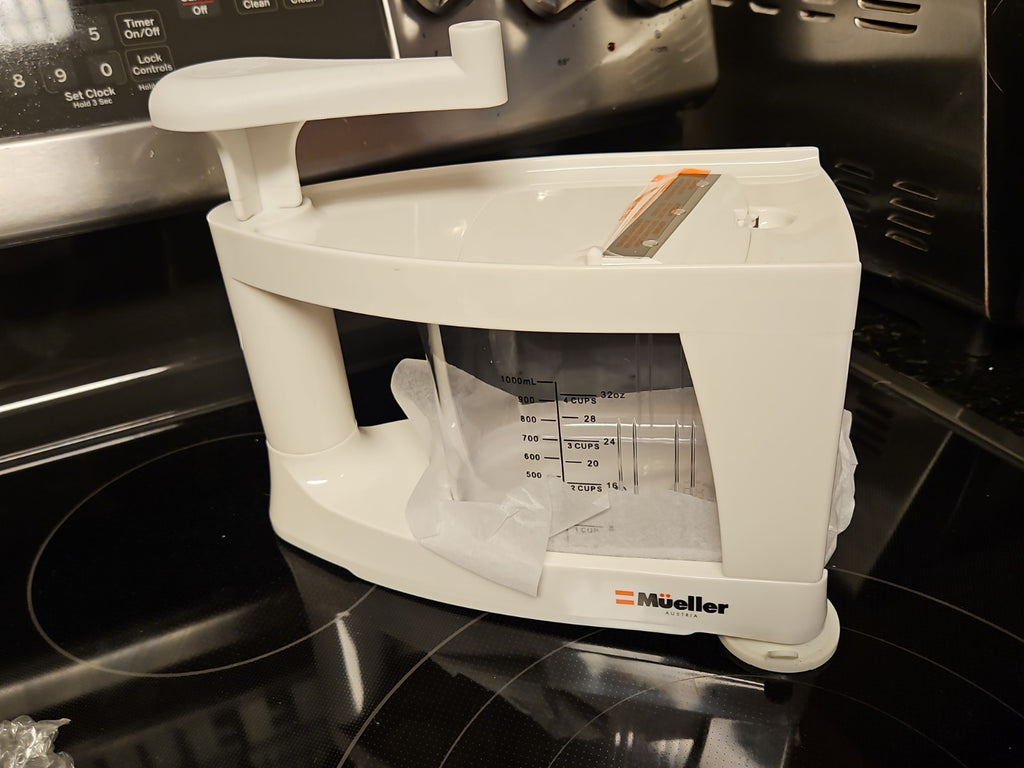 New Open Box Mueller Spiral Ultra Multi-Function Spiralizer Slicer Citrus Juicer