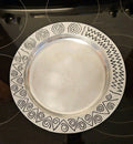Wilton Armetale Reggae 12-1/4" Medium Round Serving Tray Platter