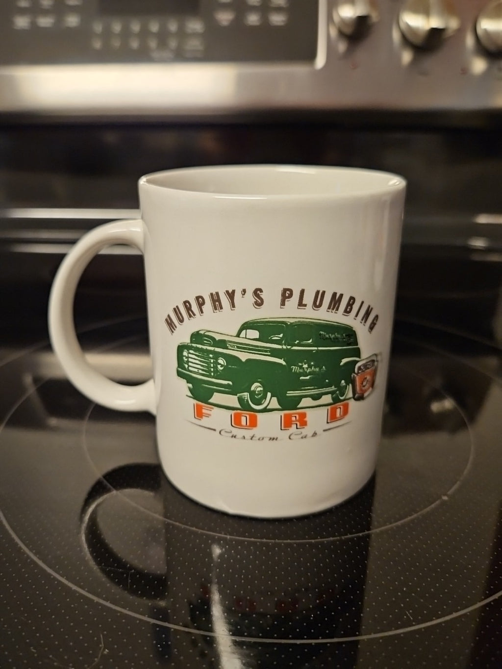 Set of 4 Ford Coffee Mugs - 3 Of F-1 America's Hardest Working Truck & 1 Logo