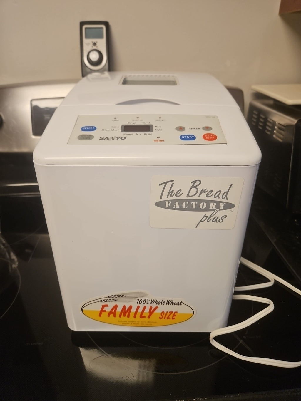 Sanyo Bread Factory Plus Automatic Bread Maker SBM-150 - READ Untested