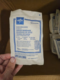 Case of 24 Medline Bulkee Sterile Gauze Bandages 4.5" x 4.1 Yds 6 Ply NON25865