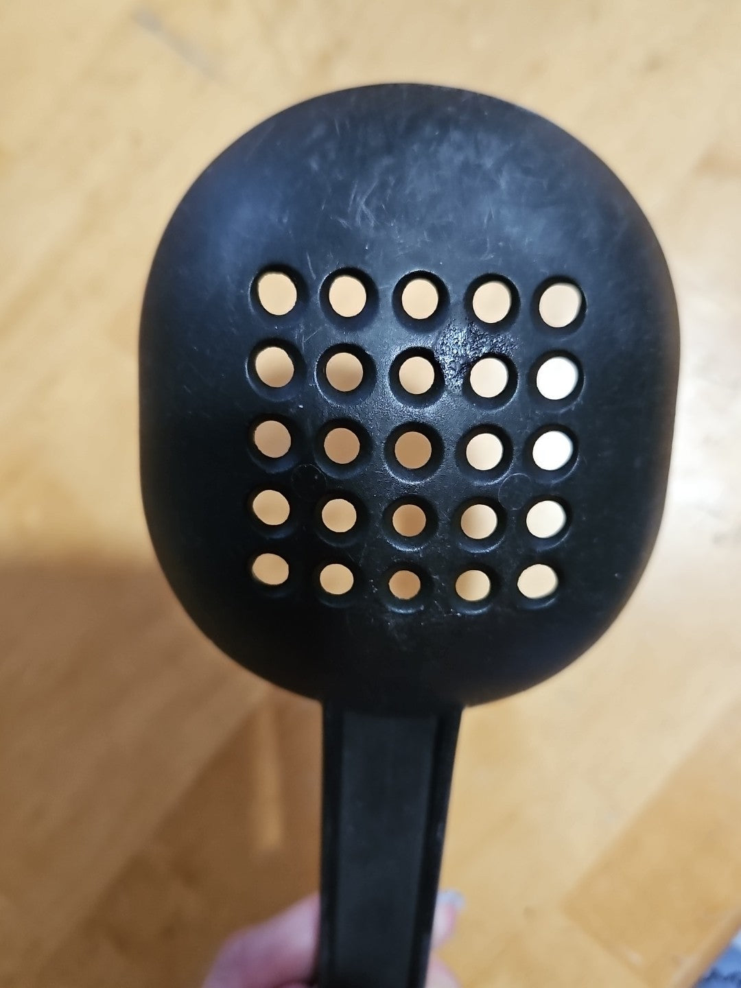 Set Of 4 Vintage T-Fal Black Nylon Kitchen Tools Flipper, Masher, Spoon, Spatula