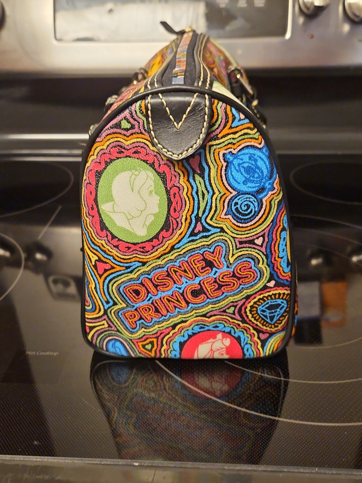 Dooney & Bourke 2011 Disney Pop Princess  Satchel EUC With Fantastic Placement!!