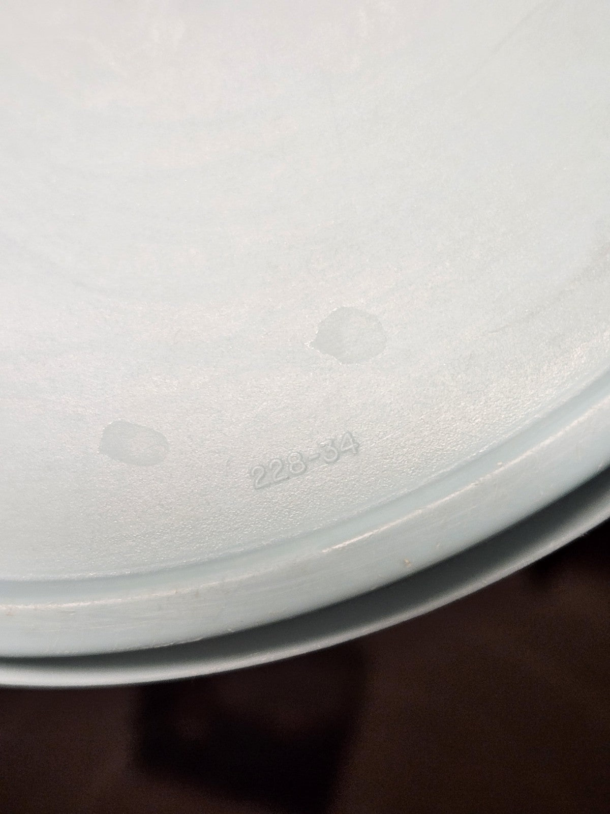 Tupperware Wonderlier Bowl Sheer With Teal Lid Seal 235-21