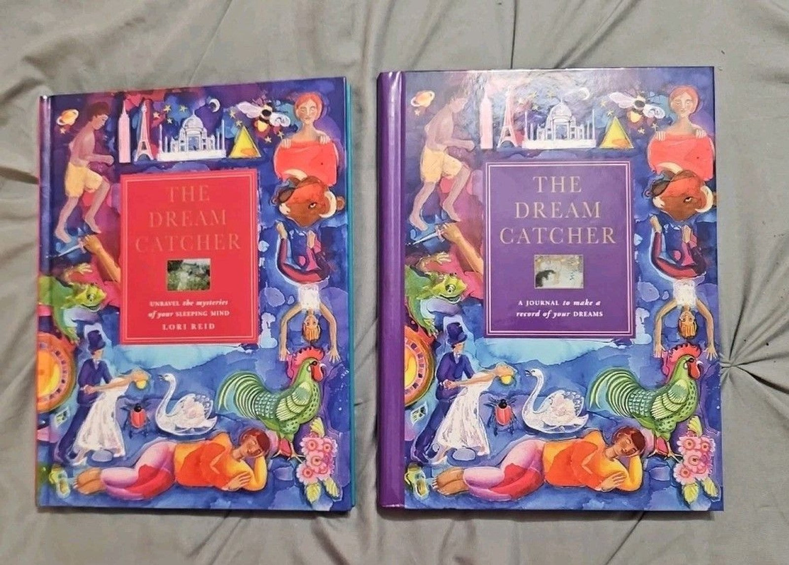 THE DREAM CATCHER ( 2 BOOKS) WITH SLIP COVER. LIKE NEW.