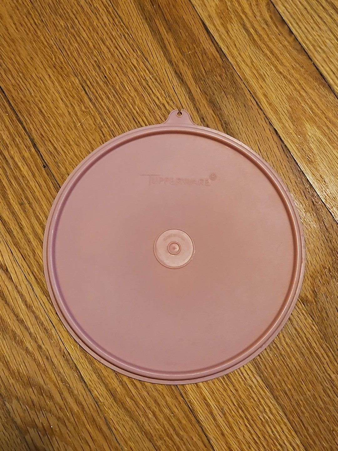 Vintage Tupperware Wonderlier Replacement Lid #229 Pink 8"