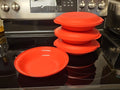 Tupperware Aloha Bowl & Plate/Cover Set Of 4 Plates W/ 3 Covers #8910A 2.75 cup