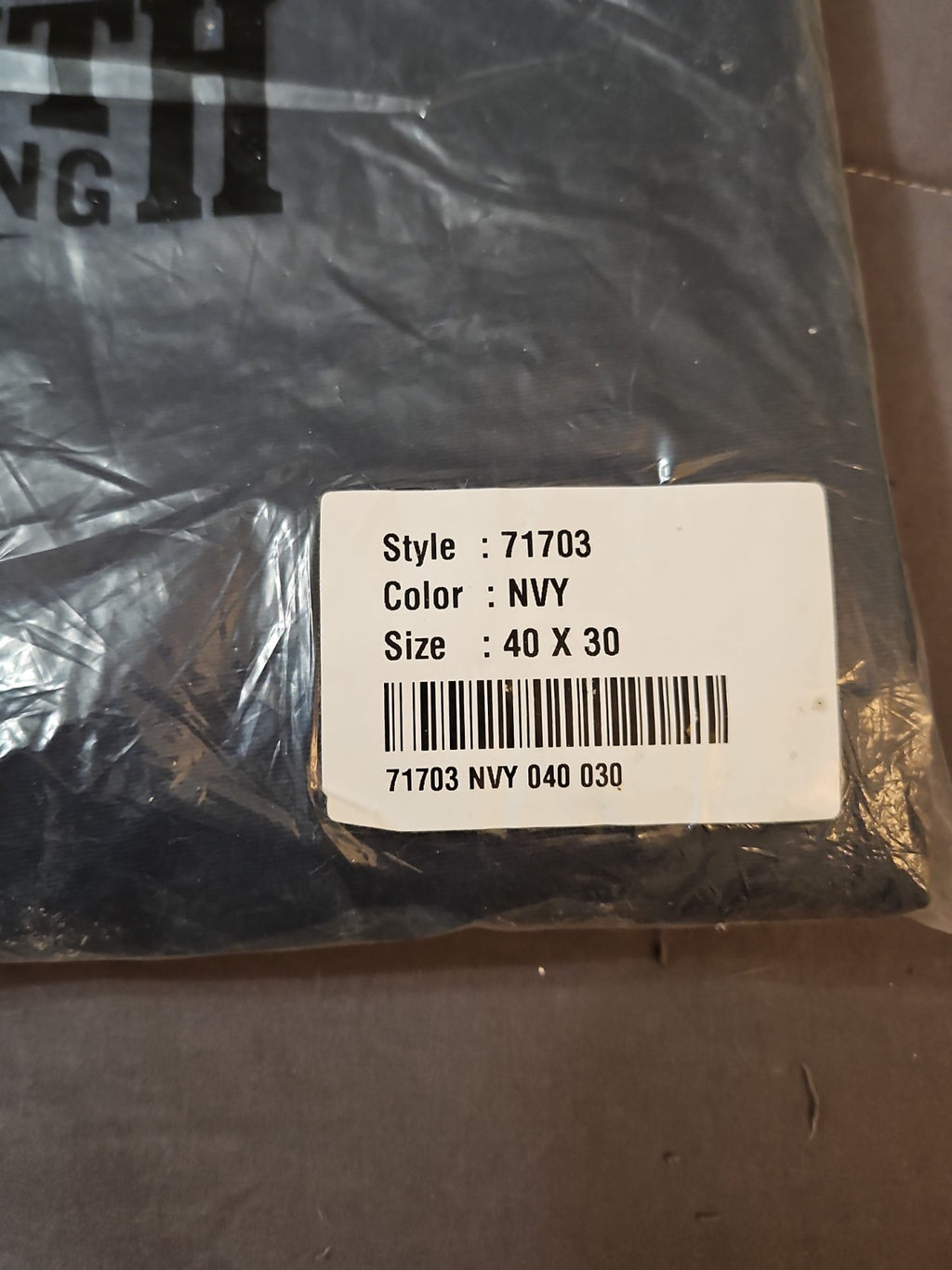 NWT Duluth Trading Co Mens Flex Fire Hose Relaxed Fit Cargo Pants 40×30 Navy