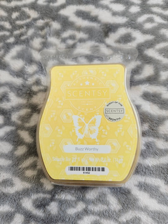 Scentsy 3.2 oz Wax Melts 8-Bar Pack Buzz Worthy - New