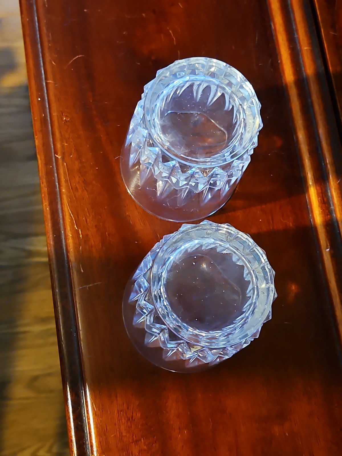 Set Of 2 Vintage Cristal D’Arques Tuilleries Villandry Old Fashioned Glasses